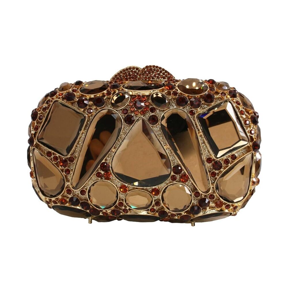 8007 Rhinestone Evening Bag Luxury Diamond Clutch Crystal Party Purse
